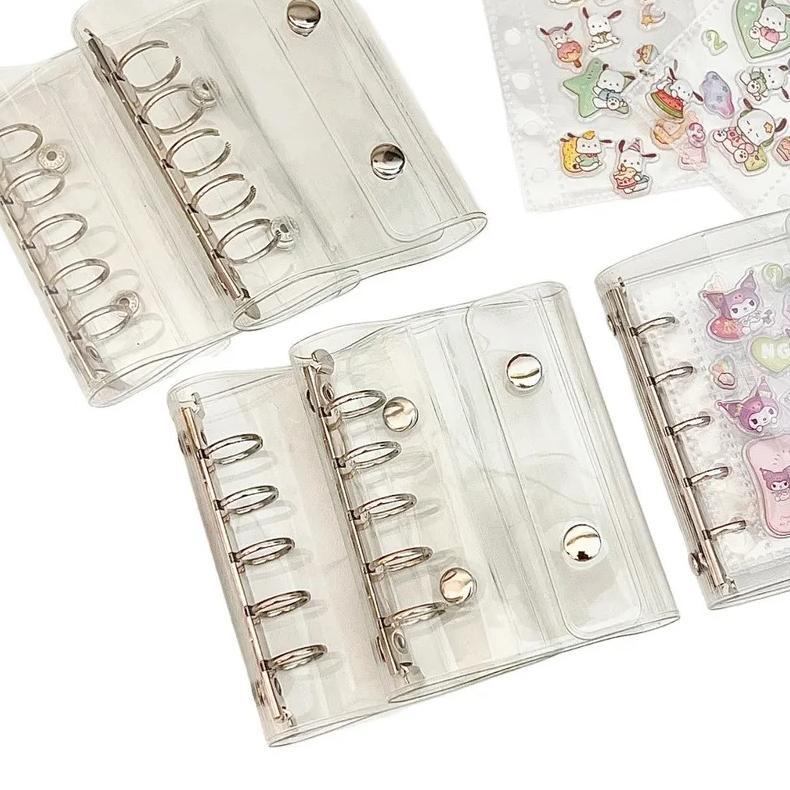 M5 3d Cute Sticker Transparent Storage Book Pvc Transparent Handbook Material Storage Book Sticker T