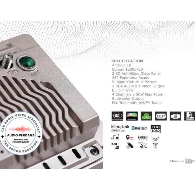 Headunit Android 9 inch dan 10 inch Nakamichi NEW Legend Ram 6/128GB