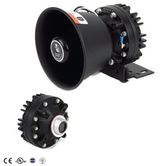 Speaker Toa Sirine Patwal 300 Watt Model Bulat besi