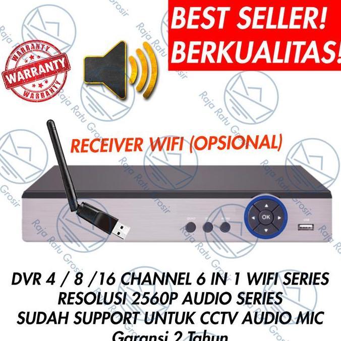 Lengkap,Cod,Bisa- Dvr 8Ch Recorder Cctv 1080P Full Playback 8 Channel Xmeye