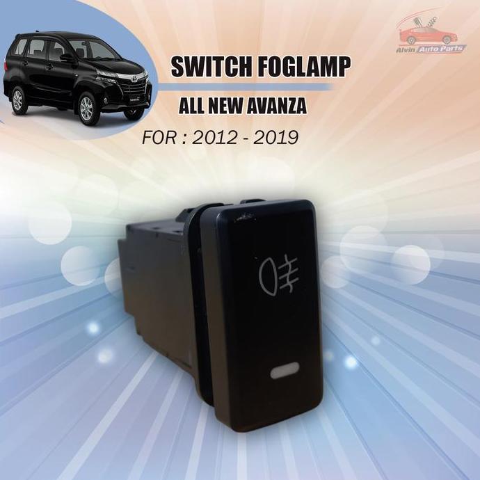 Promo SWITCH FOGLAMP ALL NEW AVANZA SWITCH FOGLAMP UNIVERSAL SWITCH FOGLAMP PUSH PULL Diskon