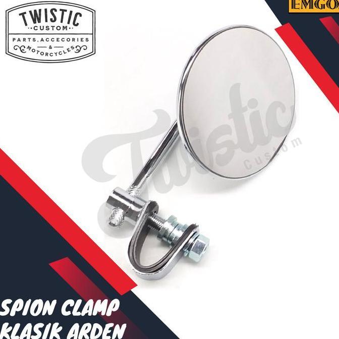 Spion Clamp EMGO Arden Motor Chopper W250 XS650 BSA SR400 Triumph