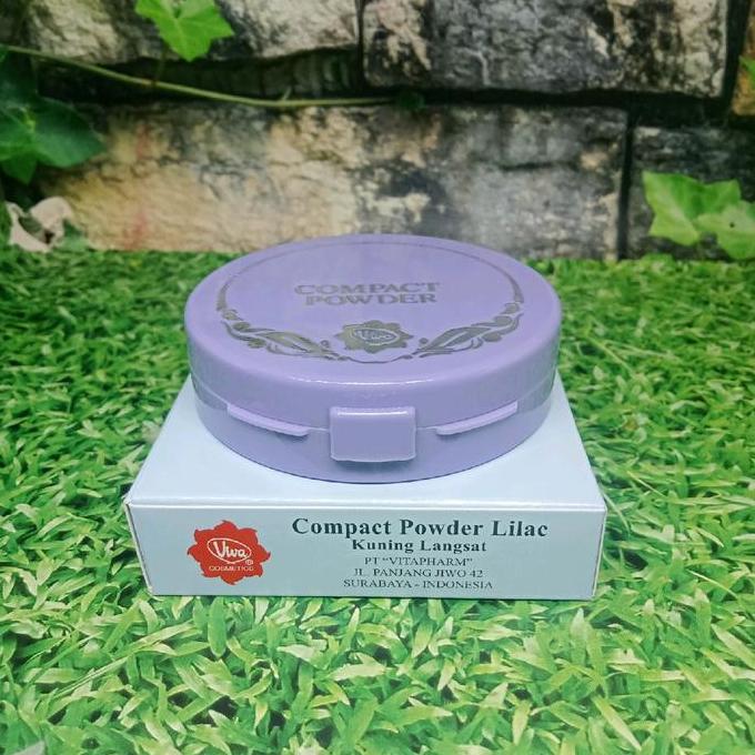 Makeyou- Bedak Viva Compact Powder Natural & Kuning Langsat - Bedak Padat Viva Bpom