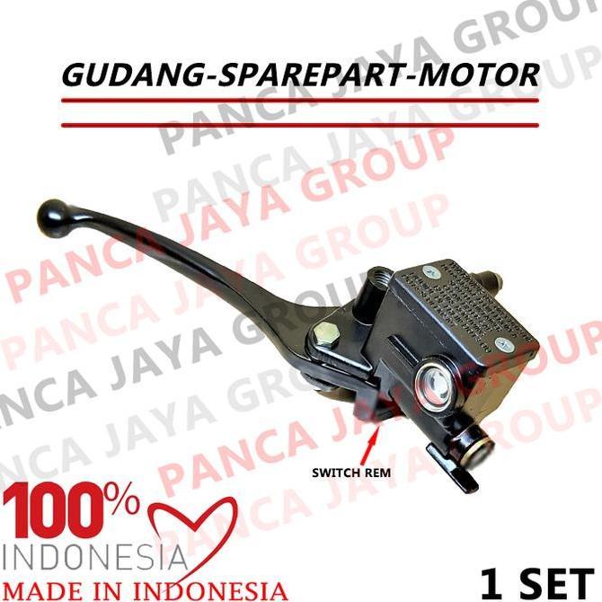 Rumah Master Rem Cylinder Handle Rem Piaggio Vespa Lxv150 Lxv-150 3V