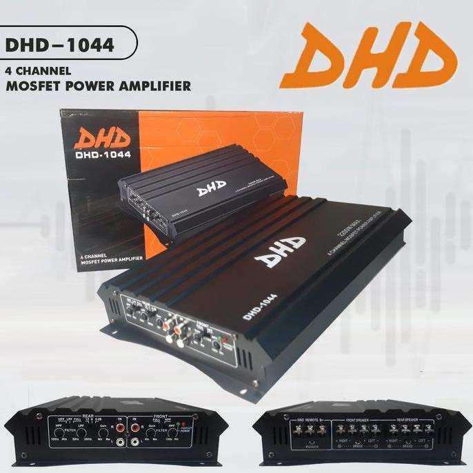 POWER AMPLIFIER DHD-1041, 1042, 1043, 1044, 1045 4 CHANNEL 2200W MAX