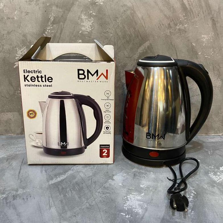 BEST SALE Teko Listrik Watt Kecil-Teko Listrik 2 liter stainlees-Anti karat - Low watt