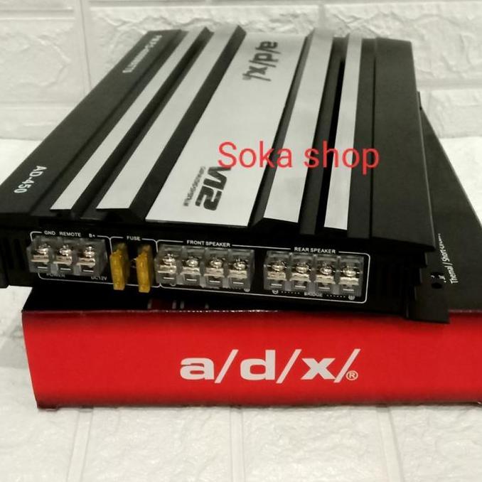 Power ADX AD-450.4 Chanel mosfet tenaga badak ADX 450 40watt