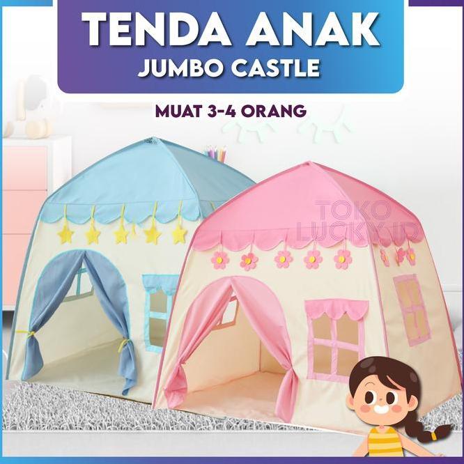 Tenda Mainan Anak Tent Playhouse Princess Castle Jumbo