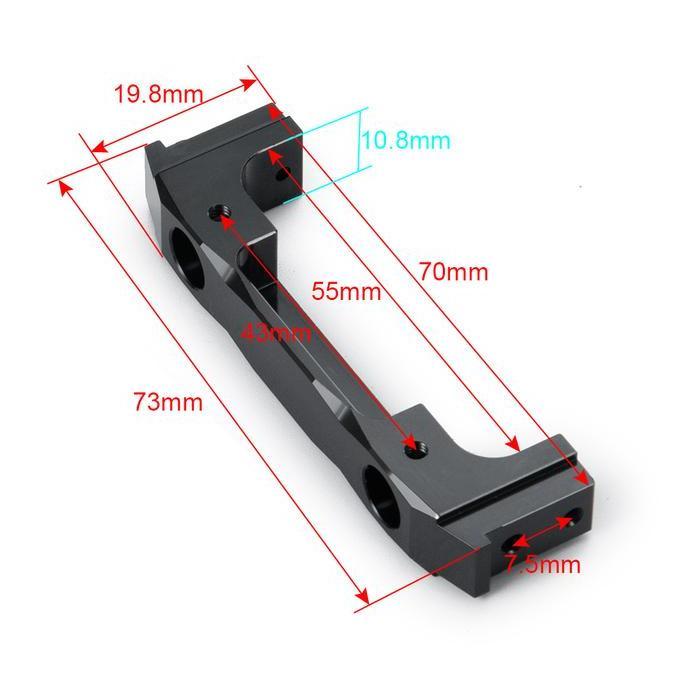 Promo Rear Bumper Mount Rc Axial Scx10 1/10 Mount Bumper Rc Axial Scx10 Cod