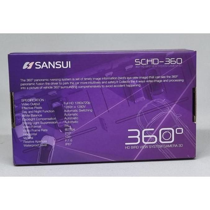 Camera 360 SANSUI / Kamera 360 orinal SANSUI Kamera 360 Sansui Full HD 10 MP / kamera Sansui 360 Uni