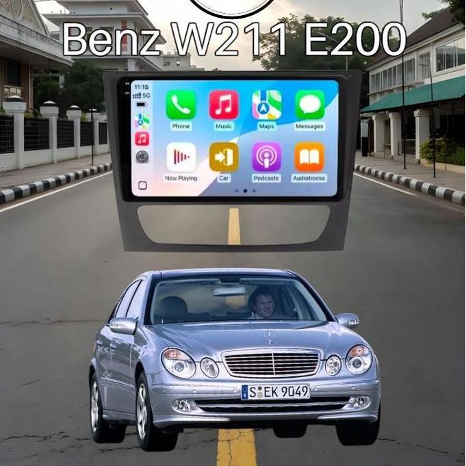 Headunit Android utk Benz e-class w211 e200 e350 Car Bluetooth Kabel