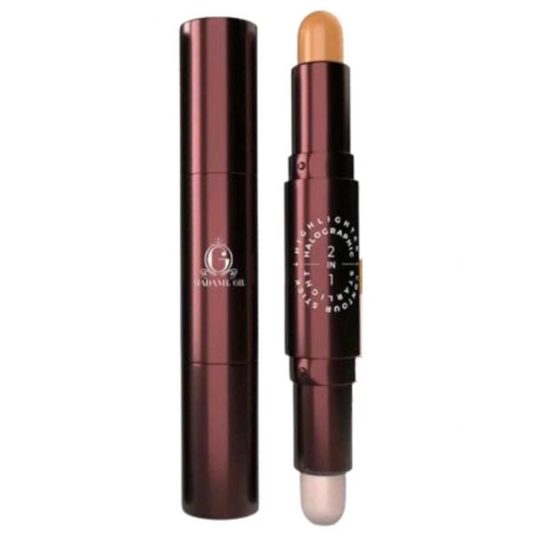 Makeyou- Madame Gie Halographic 2-In-1 Highlighter & Contour Stick | Highliter & Contour Stick