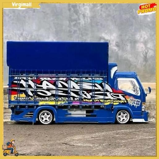 Terlaris Miniatur Truk Oleng Kayu Tahan Banting Top Seller