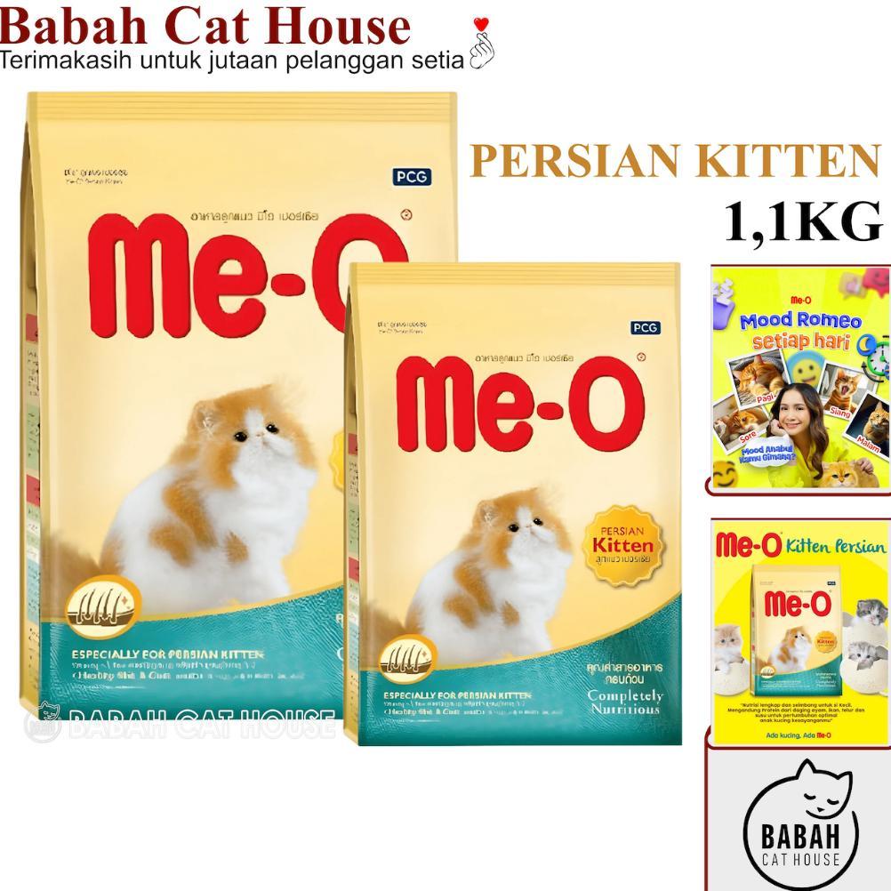 TERLARIS MEO PERSIAN KITTEN 1KG MAKANAN ANAK KUCING KERING CAT DRY FOOD USIA 1 2 3 BULAN BAYI BABY M