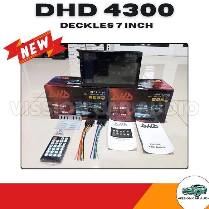 Head unit deckles dhd-4300 mp5