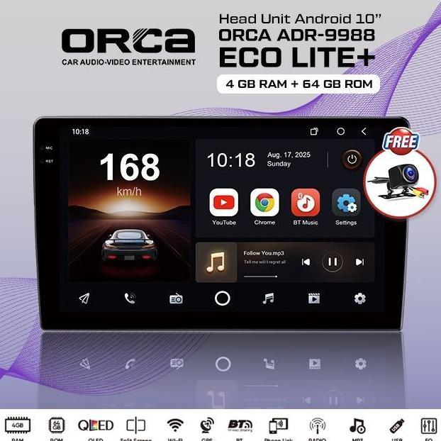 Head Unit Android 10 inch XPANDER 2022 ORCA
