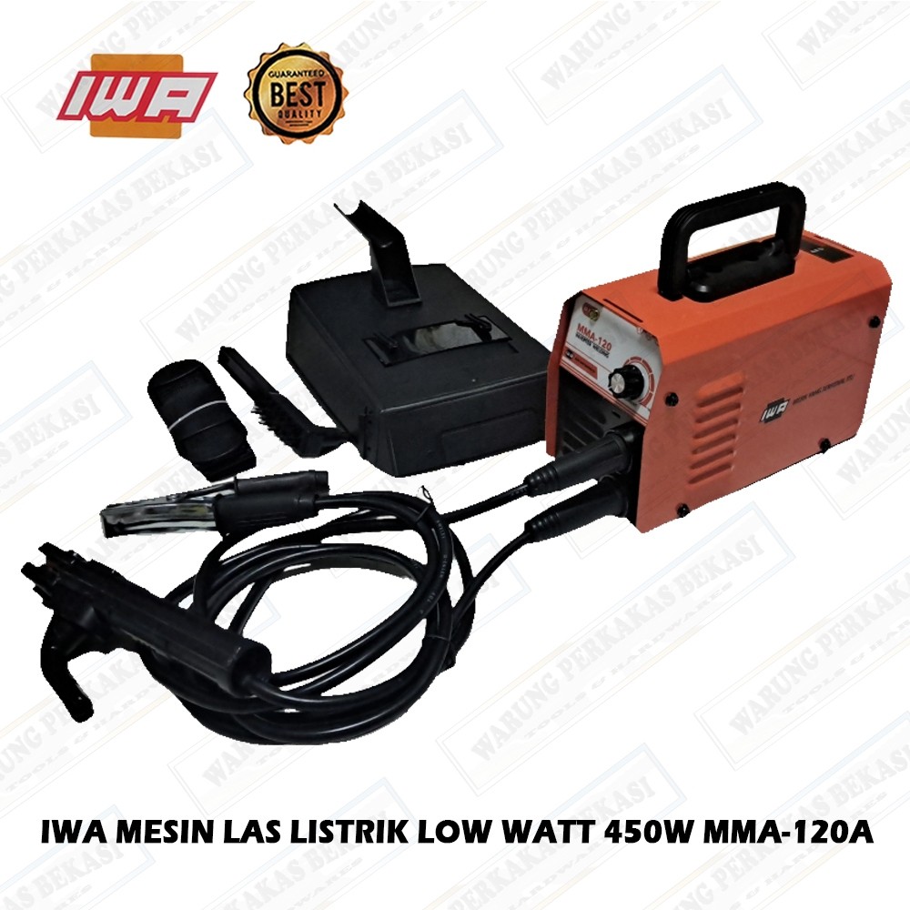 Sale Iwa Low Watt Mesin Las Inverter Mesin Las Listrik 450 Watt Mma 120A Igbt 450Watt / Mesin Las Mi