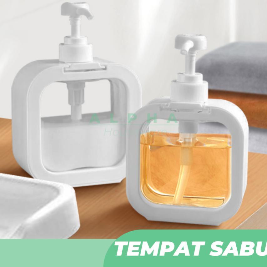 Botol Sabun Plastik Ala Korea Jepang - Dispenser Shampoo Korean Soap Cocok Untuk Souvenir