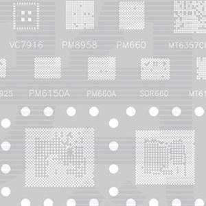 Plat Sam:13 Amaoe / Amaoe Stensil Sam:13 Untuk Samsung A60 - A90 A605F Sdm450 Sm6150 Cpu Reballing S
