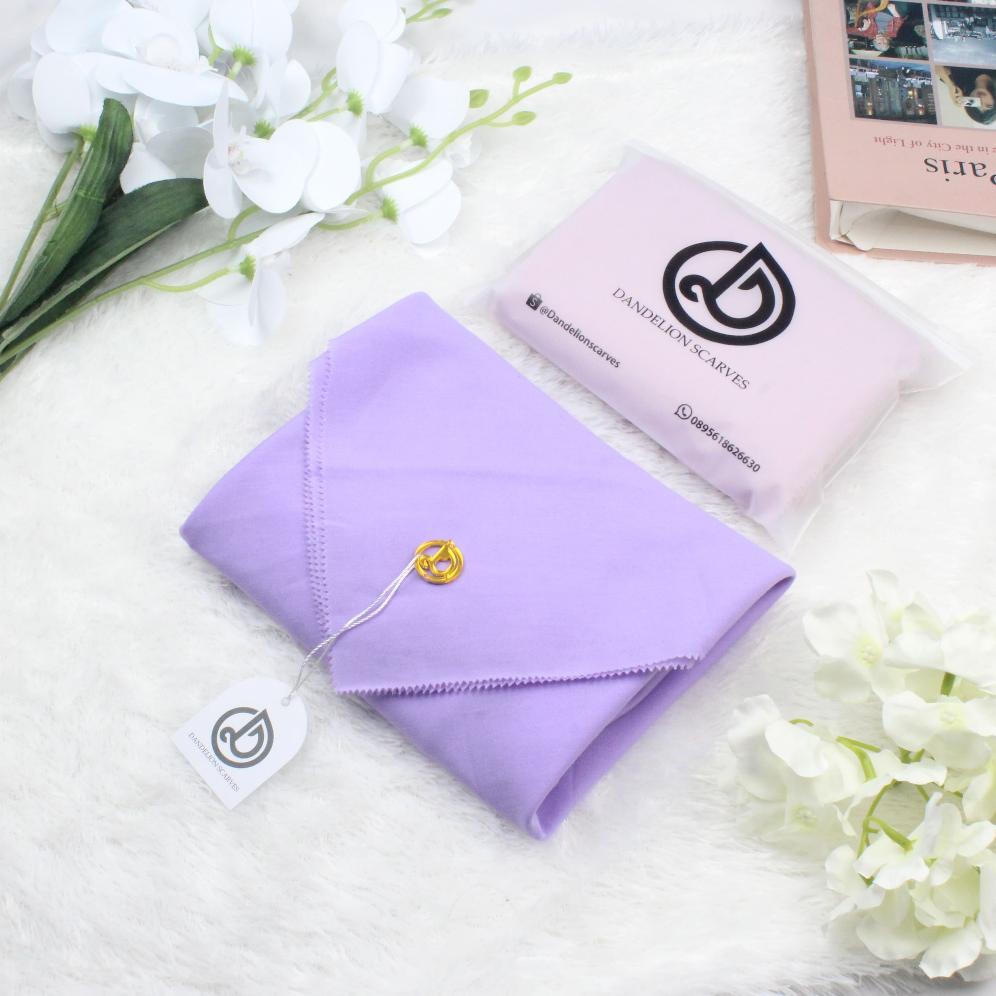 CUCI GUDANG Jilbab Syar'i Jumbo Voal Polos by DANDELION ukuran 130 x 130
