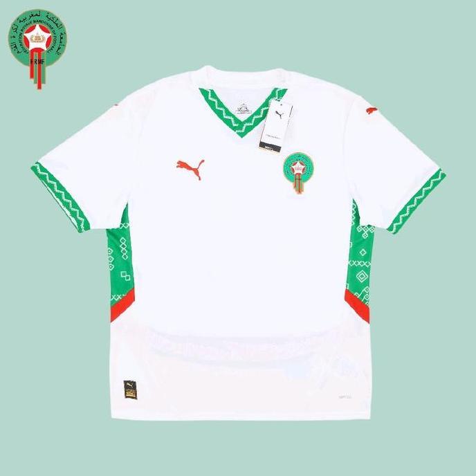 TERBARU - Jersey Original Morocco Maroko Away Stadium 2025/26