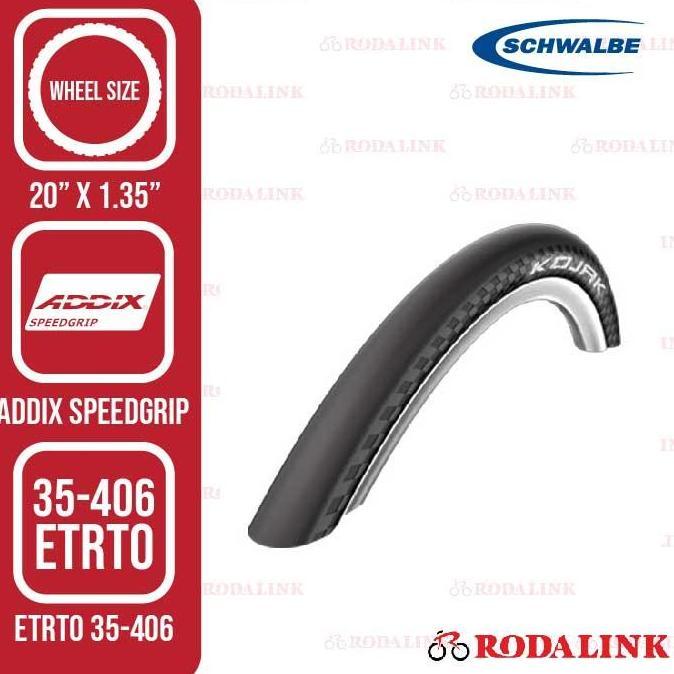 Schwalbe Ban Sepeda Kojak 20x1.35