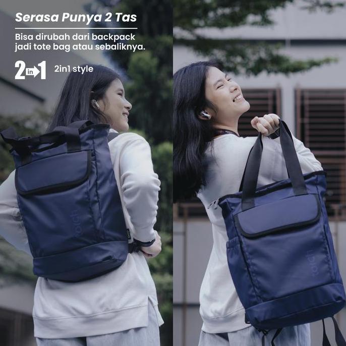 Younew- Torch Tas Ransel Punggung Laptop - Tote Bag Backpack Wonju