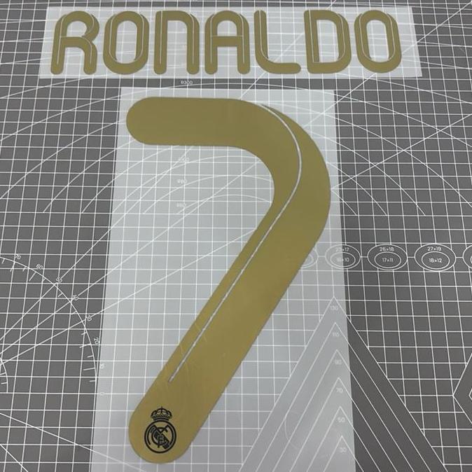 TERMURAH - Nameset madrid home 11/12 ronaldo original quality
