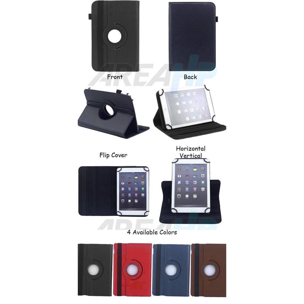 Rotate Rotary Flip Leather Case Cover Advan Tab 10 Sketsa 2 Tiger T310 Terlaris