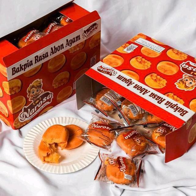 Bakpia Rasa Abon Ayam Narosa Isi 20 2 Box Isi 10