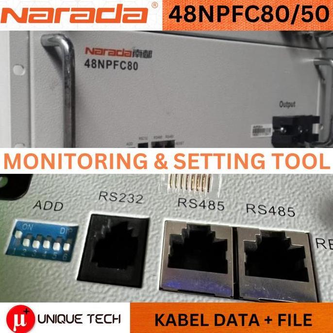 NARADA BMS SOFTWARE TOOL SETTING MONITORING 48NPFC50 48NPFC80 48NPFC100 KABEL CABLE