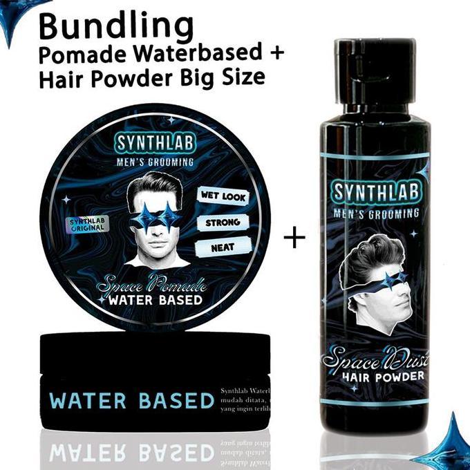 Ohr- Hair Powder Clay Bubuk 10 & 15 Gr - Synthlab Hair Powder Sisir