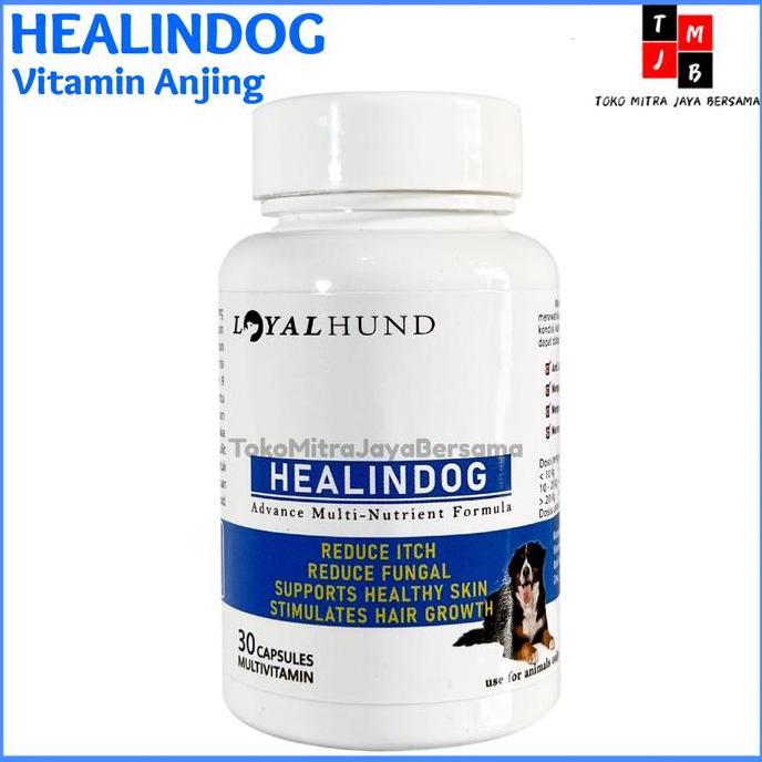 TERLARIS - Vitamin Anjing Bulu Rontok Obat Anjing Healindog Bulu Dog Food Obat Kulit