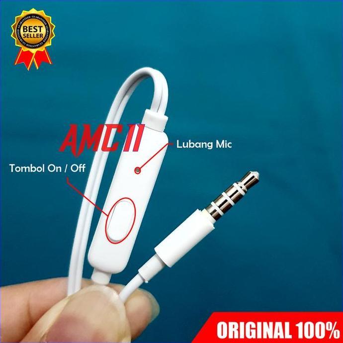 Voce- Headset Earphone Oppo A5 2020 Oppo A9 2020 Original 100%