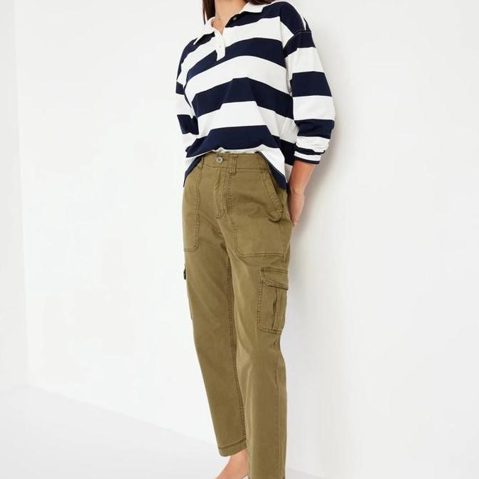 CELANA CARGO HH WAISTED SLIM FIT WANITA/CELANAPANJANGWANITA/CELANACARGOWANITA