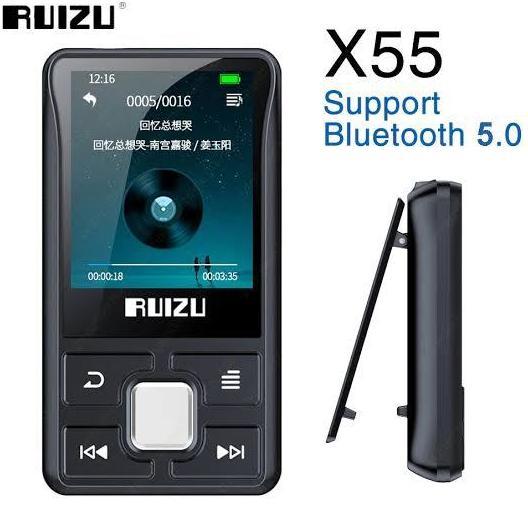 MP3 RUIZU X55 BLUETOOTH 5.0 Music Player Ruizu X 55 8GB Musik Player