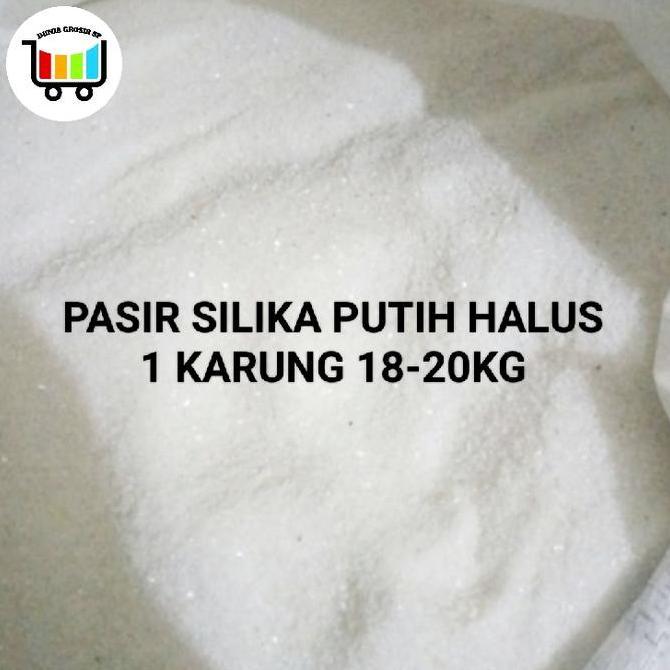 Fisch- Pasir Silika Putih Halus 1 Karung Aquarium Aquascape