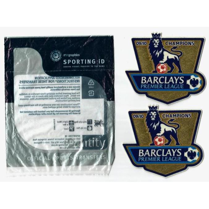 NEW Patch EPL Winners 2009 - 10. Original Patch for Jersey.