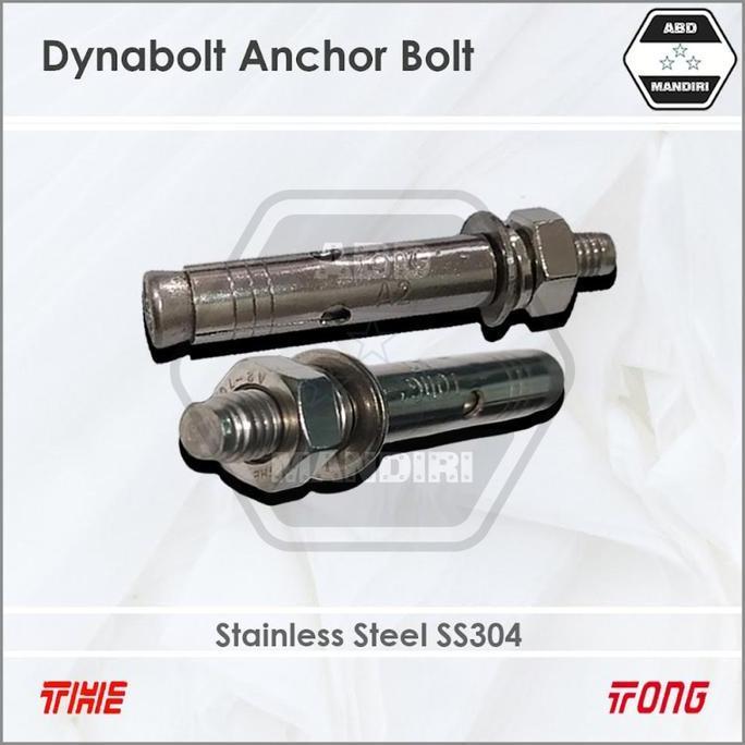 SS304 DYNABOLT DINABOLT M16 X 120 ( SELONGSONG M20 ) M16X120 ANCHOR HEMAT