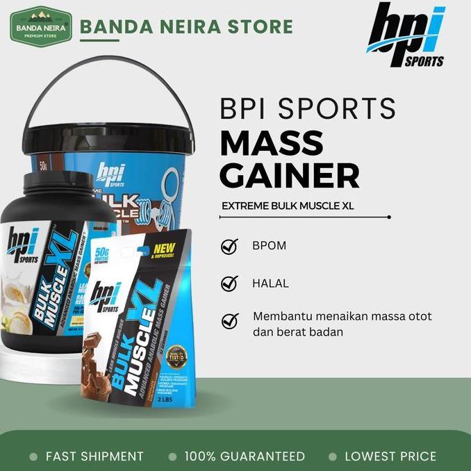 Erganzen- Bpi Sports Bulk Muscle Xl Mass Gainer | 3 - 32 Servings | 2 - 15 Lbs | 900 - 6800 Gram