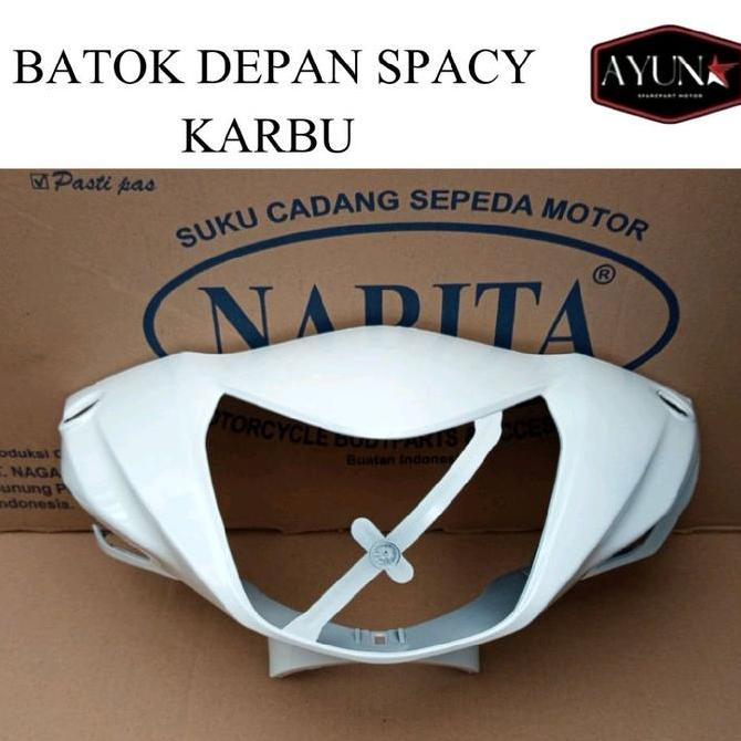 Batok Depan Spacy Karbu Spacy Fi Batok Lampu Depan Honda Spacy Batok Kepala Depan Spacy Putih Narita