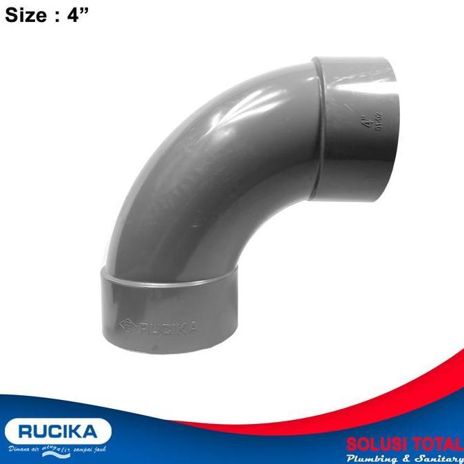 Gleiten- Long Elbow D 4 Inch Pvc Elbow D 4" Pvc Rucika