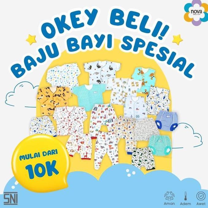 Nova Sale - Cuci Gudang Pakaian Bayi Mulai Dari 10K