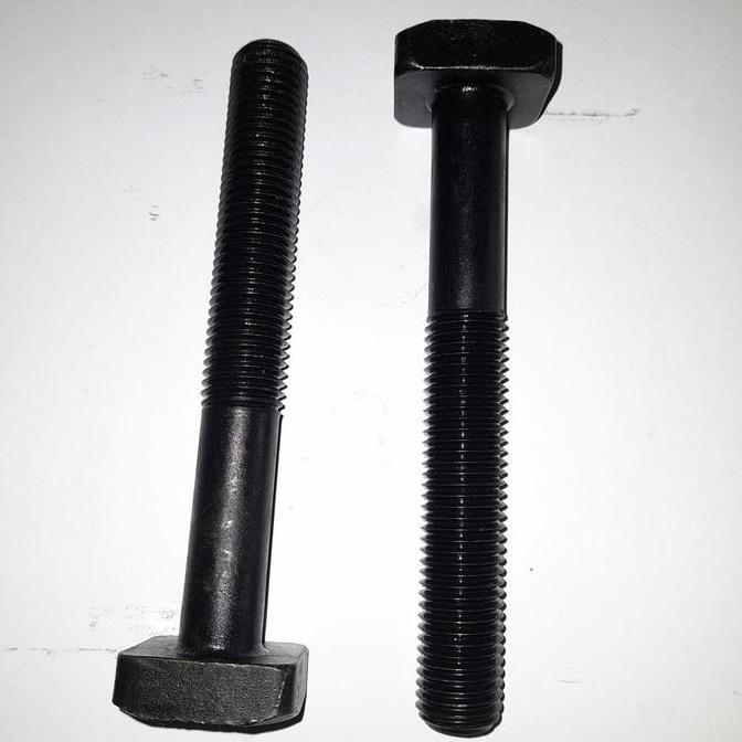 BAUT KOTAK BSB 18X125 MM / SQUARE BOLT BSB 18X125 MM TERMURAH