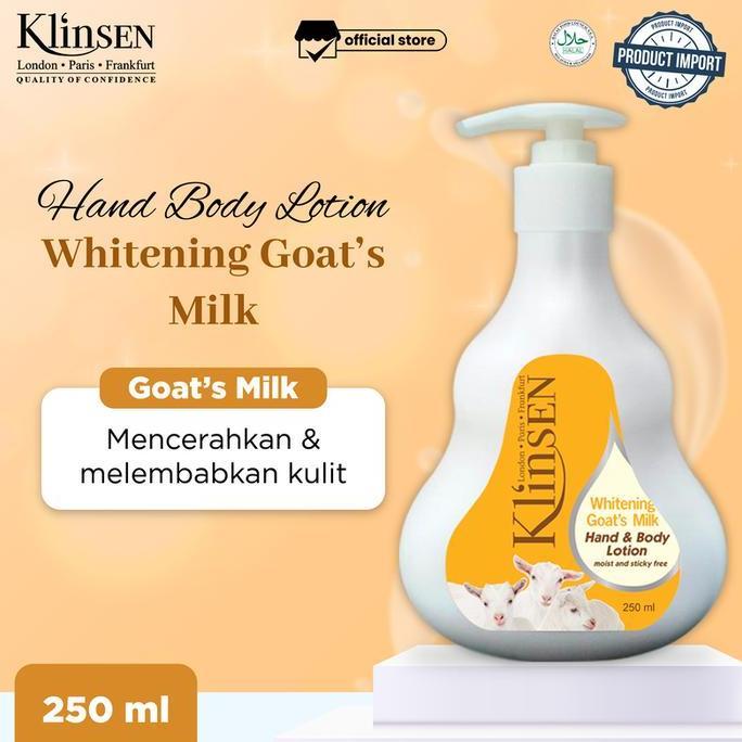 Haut- Hand Body Lotion Klinsen Whitening Goat'S Milk 250 Ml
