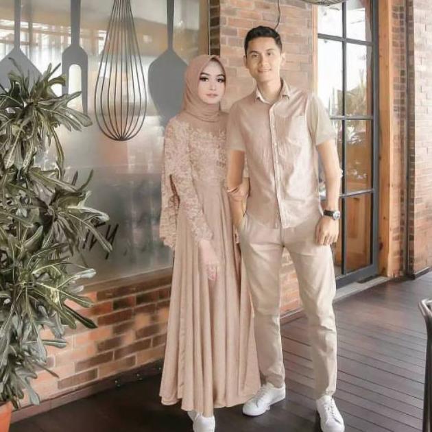 TERBARU XC - Couple Viola / Baju Pasangan Muslim / Couple Terbaru / Couple Cewek Cowok / High Qualit