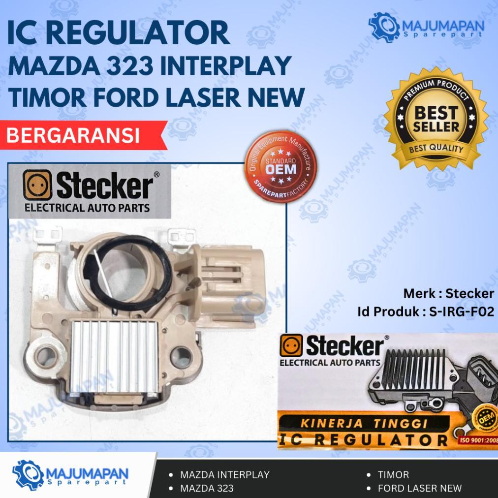 (BERGARANSI) IC REGULATOR ALTERNATOR DINAMO AMPER PENGISIAN MAZDA 323 INTERPLAY TIMOR FORD LASER NEW