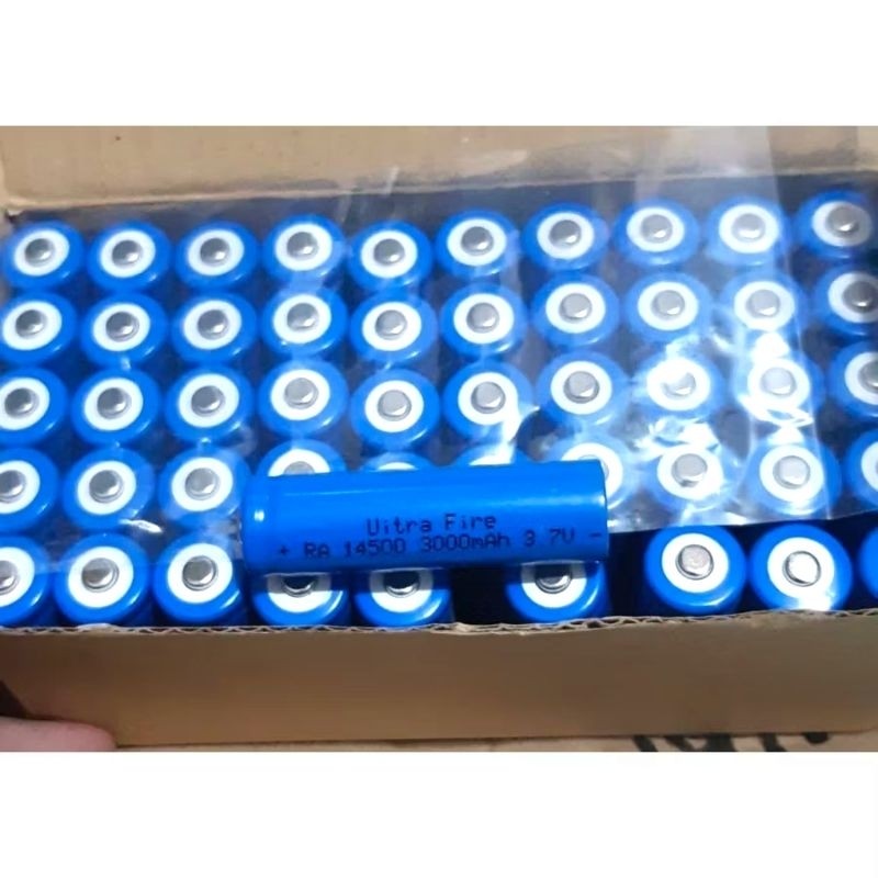 Baterai Cas Aa 3000Mah 3.7V Batrei Ra 14500 Murah