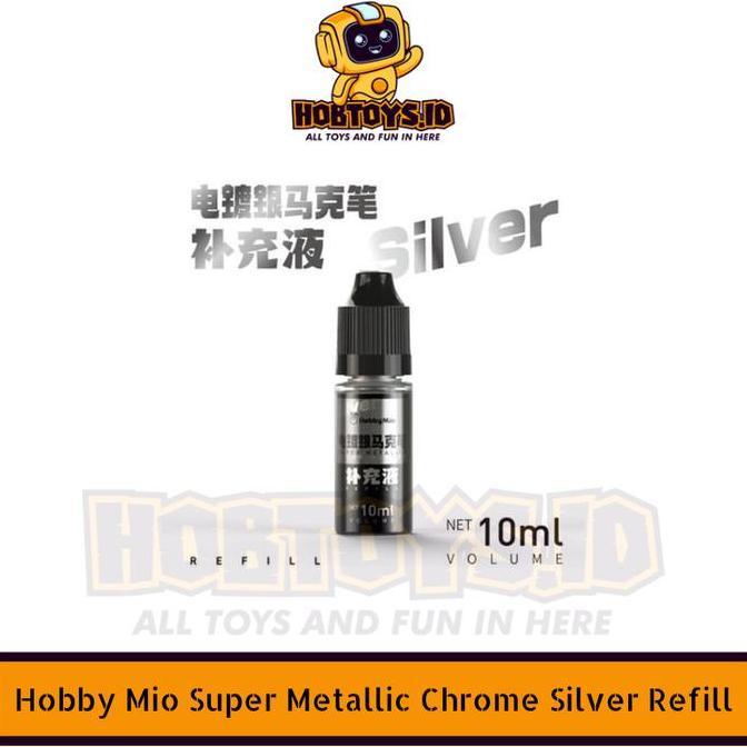 Hobby Mio Super Metallic Chrome Silver Refill