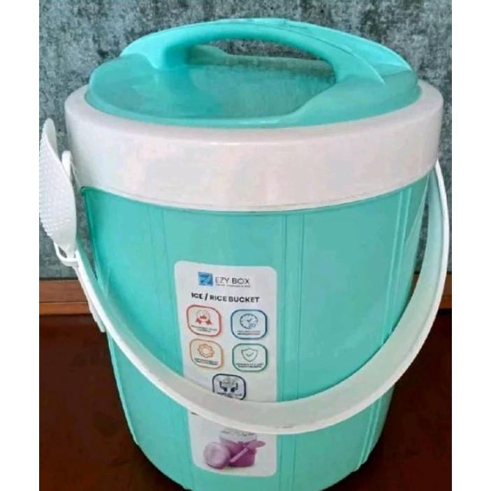 Termos Nasi 10 Liter Ezy Ice / Rice Bucket 10 Liter / Termos Es / Termos Nasi Tahan Panas Dan Dingin